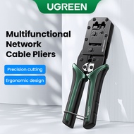 UGREEN 3 in 1 Multifunctional Crimping Cutting Stripping Network Cable Pliers For Cat 6 6A 7 8
