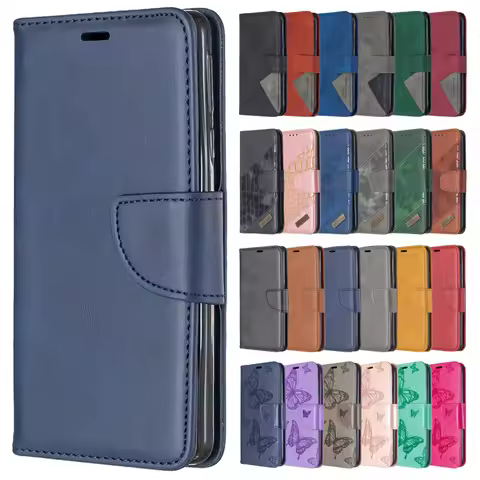 Wallet Flip Case For Samsung Galaxy Note 10 Note10 Plus 10Plus Note10Plus 5G Cover Magnetic Leather 