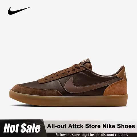 Nike Killshot 2 Leather Men's Soft Sneakers Retro Lightweight And Durable Casual Shoes IB4504-237 Br