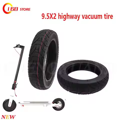 Original Tyre For Ninebot E22 E25 E45 Electric Scooter KickScooter 9.5*2 Front Rear Wheel Solid Tire