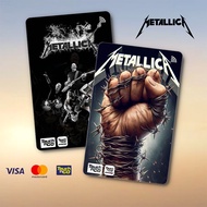 METALLICA TNG - TOUCH N GO STICKER CARD / ATM CARD STICKER COVER, TNG CARD, ATM CARD