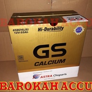 Aki Gs Astra Mobil Honda Crv Gs Calcium 65B24L(S) , 55 Ah