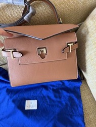Le Tanneur Brown Leather Handbag