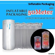 50M High Quality 50M Inflatable bubble wrap Air Packing Protective