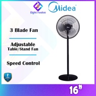 Midea Elba Butterfly Stand Fan 16" | Kipas Berdiri 16"