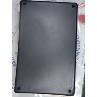 Box x6 18x11x6+ black plastic box screws