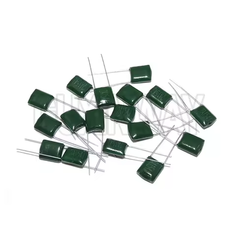 20PCS 100V Polyester Film Capacitor 124 154 224 334 474 0.15UF 0.22UF 0.33UF 0.47UF 2A124J 2A154J 2A