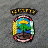 3D RAISED EMBROIDERY OF SOUTH LAMPUNG PEMBERS