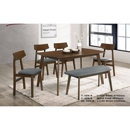 Meja Makan Dining set ( 1+4 With Bench Chair )