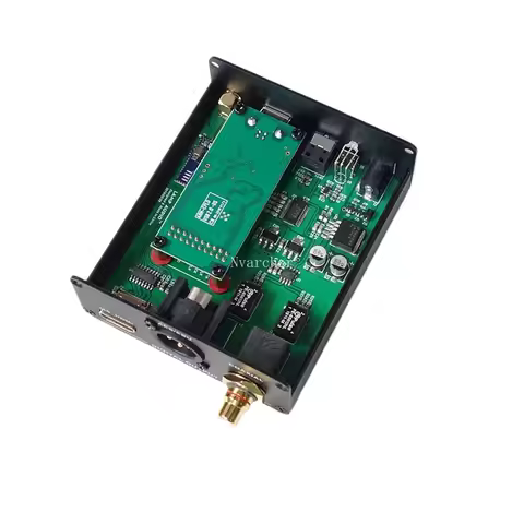 Nvarcher CSR8675 AptxHD Bluetooth Wireless Audio Receiving USB Digital Interface To AES Fiber Coaxia