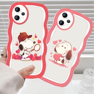 CA1 Snoopy Love Casing for Realme 9 Pro Plus C31 14T 9i 14X C35 14 C30 5G TPU Phone Case