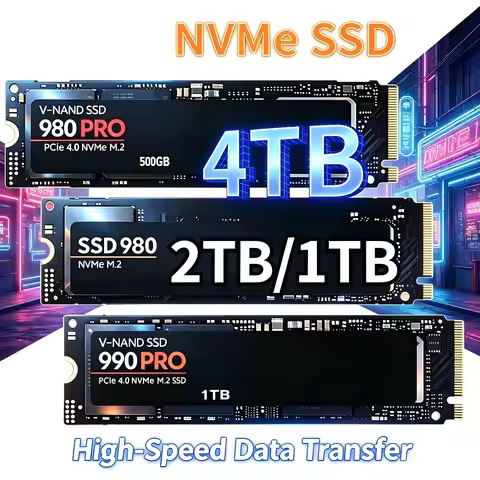 7400MB/s PCIe4.0 NVMe M2 SSD Original 980 Pro 990 Pro 1TB 2TB 4TB Internal Solid State Drive for PC 