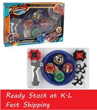 TngStore《Boxed》4PCS Beyblade Burst Toys Set With Launcher Stadium Metal Fight Kid's Gift B117 B120 B121 B122