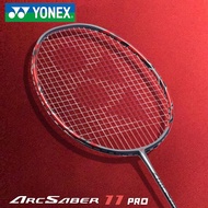 24 SHIP YONEX ARCSABER 11 PRO Badminton Racket Full Carbon Single 4U G5 26-30lbs With Free Bag