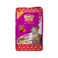 (ลด10%) Bingo Star แมวโต รสปลาทู ขนาด 20 kg.