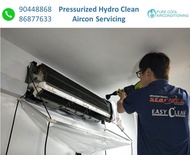 [Pure Cool] Cheapest Professional Aircon Servicing Pressurized Hydro Cleaning