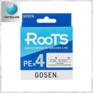 Gosen (Gosen) Roots PE×4 Light Green 200m 1.2号