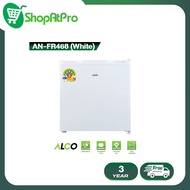 ALCO ตู้เย็นมินิบาร์ รุ่น AN-FR468 ตู้เย็นราคาถูก ขนาด 1.7 คิว ความจุ 46.8 ลิตร (รับประกันศูนย์ 1 ปี) สีขาว ตู้เย็นเล็ก มินิบาร์
