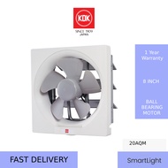 KDK Wall /Ceiling Exhaust Fan 20AQM 25AQM 30AQM 8" 10" 12" FV-20AUM 25AUM 30AUM FV-25TGU 25TGQ Venti