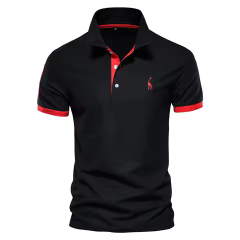 New Polo T shirt for Men Casual Short Sleeve Golf Polo Shirts Homme New Summer Clothes High Quality 