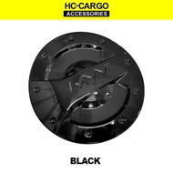 Perodua Myvi 2018 2019 2020 2021 Sporty Fuel Cap Double Tape Provided (3M) - Chrome / Black Myvi co