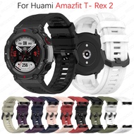 Original Sports Silicone Strap For Huami Amazfit T-Rex 2 Breathable Bracelet Wristband Belt