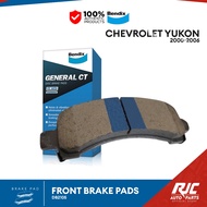 BENDIX BRAKE PAD CHEVROLET YUKON FRONT 2000-2006 DB2105 Yukon 1set