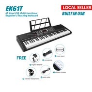 BLW EK61T 61 Key STANDARD Keys Piano Keyboard Electronic Teaching Keyboard PIano + Earphone + Microp