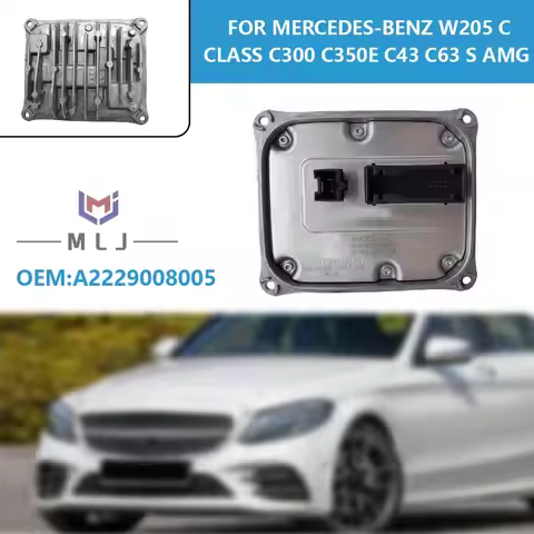 A2229008005 LED Headlight Ballast Control Module For Mercedes Benz W205 C-Class C300 C350e C43 C63 S