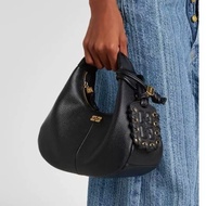 GANNI European American Niche High-Quality HOBO Meniscus Bag Ladies All-Match Style Portable One-Sho