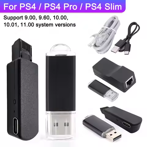 One-Key JB Tool Mod Kit USB Dongle for PS4/PS4 Pro/PS4 Slim 9.0-11.0 System JB USB Adapter with Type