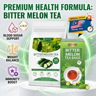 tea love bitter melon tea bag teh herba boh uncang official store original cina halal sachet苦瓜茶降糖茶苦瓜