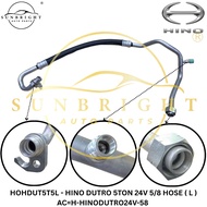 HINO DUTRO 5TON 24V 5/8 HOSE ( L ) AC=H-HINODUTRO24V-58