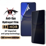 600D Full Cover Anti Spy Privacy Soft Hydrogel Film For Oppo A96 A95 A94 A92 A78 A76 A74 A58 A36 Ant