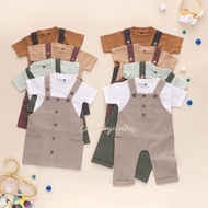 CBC - TARTAN OVERALL COUPLE KIDS + including inner