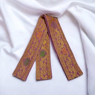 SELENDANG OBI SONGKET BORDIR - SELENDANG SABUK KEBAYA - OBi BALI