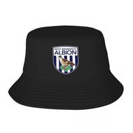 West Bromwich Albion Bucket Hat Print Fisherman Hat Cotton Sun Fishing Cap Fun Lightweight for Travel