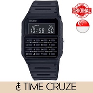 [Time Cruze] Casio CA-53 Vintage Digital Calculator Data Bank Black Resin Men Watch CA-53WF-1BDF CA5