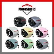 Top Box Alien 35L Motorcycle Universal Tail Box Siput Waterproof Easy Installation