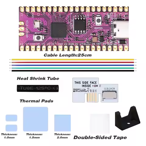 19 Kit Pi Pico Board Picoboot IPL Replacement Modchip and SD2SP2 Adapter Card Reader For Nintendo Ga