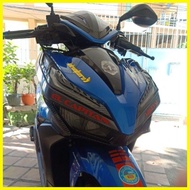 ∇ ◆ ☋ HONDA CLICK 160 3 n 1 headlight garnish