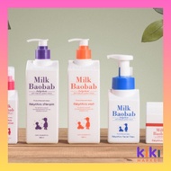 [Milk Baobab] Baby & Kids Care Line – Shampoo, Conditioner, Wash, Facial Care & Lotion (9 Options)