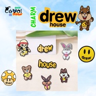Cute Cartoon Drew House Charm Set – Drew House Cute Street Style Charm Set