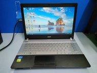 โน๊ตบุ๊คมือสองยี่ห้อAcer Aspire E1-471G | ซีพียู Core i5 เจน 3 | แรม 8 GB | จอ 14นิ้ว | การ์ดจอ แยก 