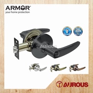 ARMOR STANLESS STEEL 304 TUBULAR LEVER LOCK C/W 60-70MM LATCH BACKSET ATL-8300 (SS/AC/AB/MB)