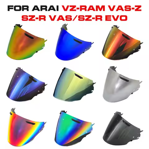For Arai VAS-Z RAM-X VZ-RAM SZ-R SZ-R VAS SZ-R EVO Motorcycle Helmet Visor Shield Lens Windshield Ca