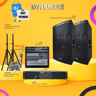 DYNAMAX Sound System Set DYNAMAX DP900 770W Power Ampilfier,DYNAMAX VP10 10 channel (6 mono + 2 ster