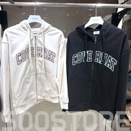 COVERNAT Arch Logo Hooded Zip-Up Unisex Hoodie Zip Up - 2 Colors (2025 NEW)