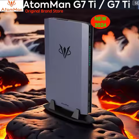 New AtomMan Gaming Mini PC G7 Ti /G7 Ti SE Intel Core i9-14900HX/ i7-14650HX+RTX 4070 DDR5 Minisforu