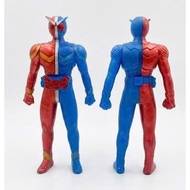 Genuine Bandai plastic Kamen Rider W heat metal model size 14cm